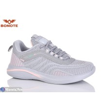 Кросівки жіночі на весну/осінь (8 пар р.36-41) сірий  "Bonote"