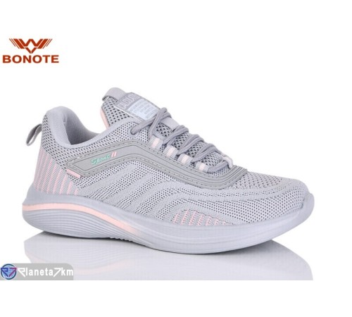 Кросівки жіночі на весну/осінь (8 пар р.36-41) сірий  "Bonote"