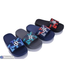 Шлепки дитячі на літо (12 пар р.24-29) мікс  "LUXORIS"