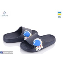 Шлепки дитячі на літо (8 пар р.31-36) синій  "Acorus"