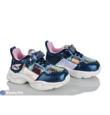 Дитячі кросівки на весну/осінь (8 пар р.22-27) синій  "Laifakids"