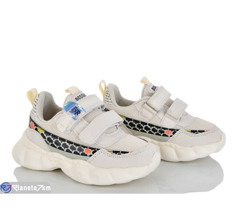 Дитячі кросівки на весну/осінь (8 пар р.26-31) бежевий  "Laifakids"