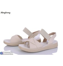 Босоніжки жіночі на літо (8 пар р.37-42) бежевий  "HORSE"