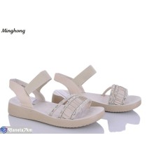 Босоніжки жіночі на літо (8 пар р.36-41) бежевий  "HORSE"