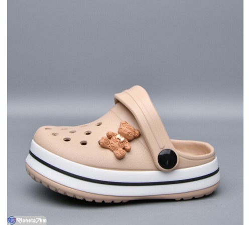 Кроки дитячі на літо (12 пар р.20-27) бежевий  "LULI"