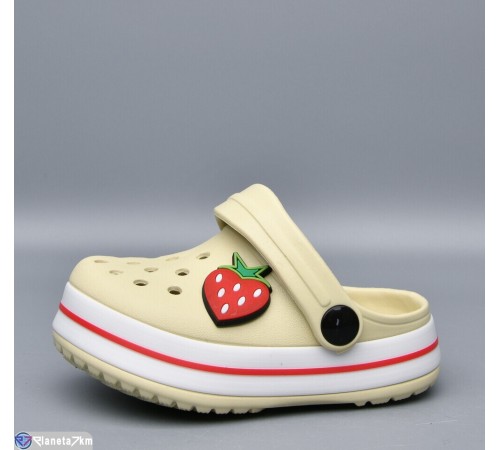 Кроки дитячі на літо (12 пар р.20-27) жовтий  "LULI"