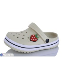 Кроки дитячі на літо (8 пар р.28-35) жовтий  "LULI"