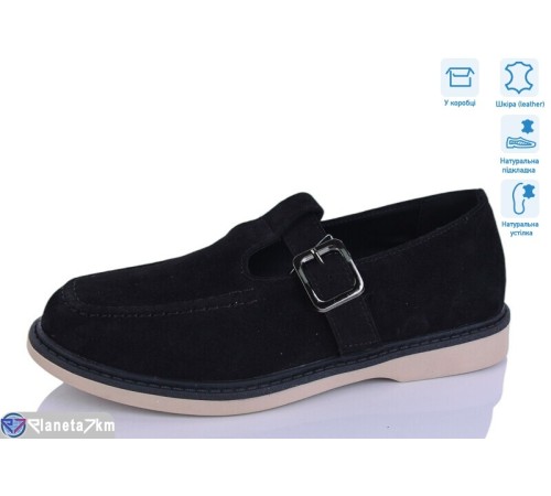 Туфлі жіночі на весну/осінь (8 пар р.36-41) чорний  "Lilin"