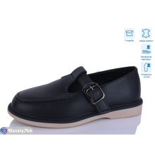 Туфлі жіночі на весну/осінь (8 пар р.36-41) чорний  "Lilin"