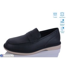 Туфлі жіночі на весну/осінь (8 пар р.36-41) чорний  "Lilin"