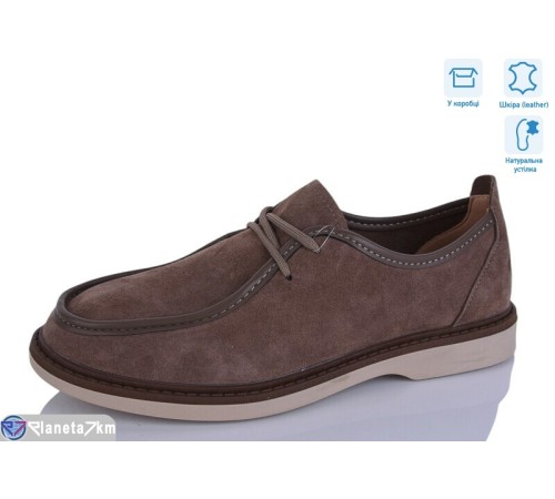 Туфлі жіночі на весну/осінь (8 пар р.36-41) коричневий  "Lilin"