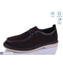 Туфлі жіночі на весну/осінь (8 пар р.36-41) коричневий  "Lilin"