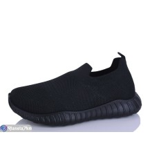 Кросівки жіночі на літо (8 пар р.36-41) чорний  "Lilin"