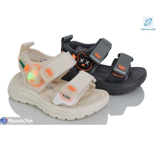 Сандалі дитячі на літо (12 пар р.21-26) мікс  "Lilin"