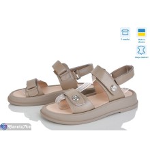 Босоніжки жіночі на літо (6 пар р.36-40) бежевий  "Linda"