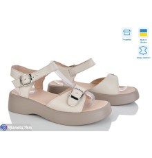 Босоніжки жіночі на літо (6 пар р.36-40) бежевий  "Linda"