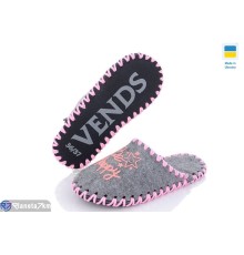 Тапки жіночі на весну/осінь (9 пар р.36-41) сірий  "Activ"