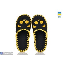 Тапки дитячі на весну/осінь (9 пар р.30-35) чорний  "Activ"