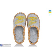 Тапки дитячі на весну/осінь (9 пар р.30-35) сірий  "Activ"