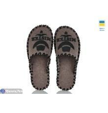 Тапки чоловічі на весну/осінь (9 пар р.40-45) коричневий  "Activ"