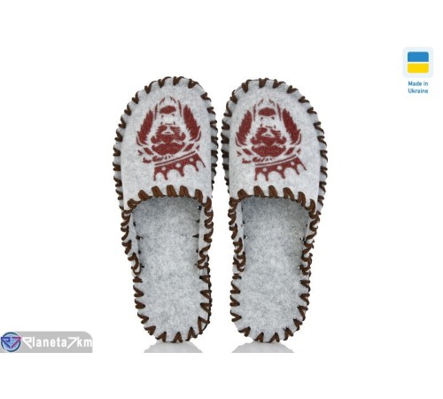 Тапки чоловічі на весну/осінь (9 пар р.40-45) сірий  "Activ"