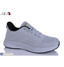 Кросівки чоловічі на весну/осінь (8 пар р.36-41) сірий  "Aba"