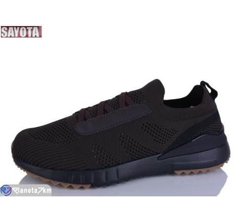 Кросівки чоловічі на літо (8 пар р.41-45) коричневий  "Sayota"