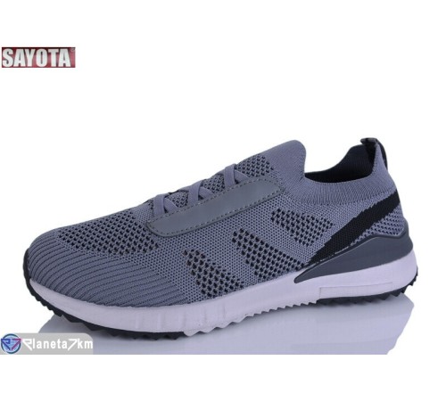 Кросівки чоловічі на літо (8 пар р.41-45) сірий  "Sayota"