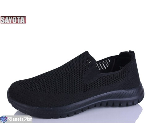 Кросівки чоловічі на літо (8 пар р.41-46) чорний  "Sayota"