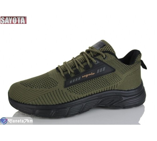 Кросівки чоловічі на весну/осінь (8 пар р.41-45) зелений  "Sayota"