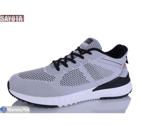 Кросівки чоловічі на весну/осінь (8 пар р.41-45) сірий  "Sayota"