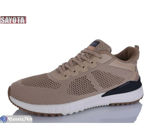 Кросівки чоловічі на весну/осінь (8 пар р.41-45) коричневий  "Sayota"