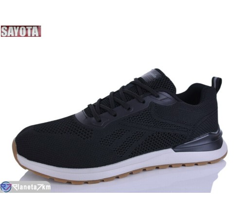 Кросівки чоловічі на весну/осінь (8 пар р.41-45) чорний  "Sayota"