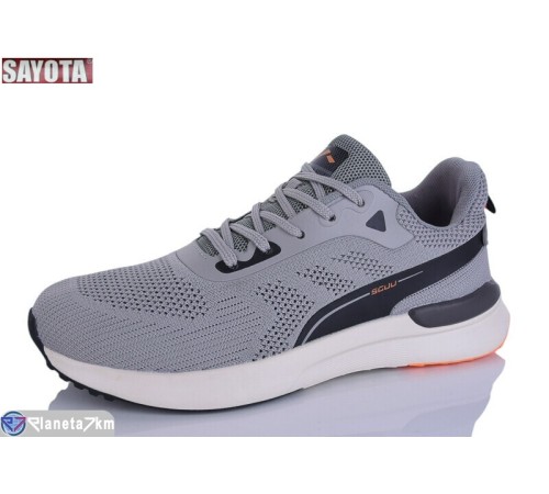 Кросівки чоловічі на весну/осінь (8 пар р.41-46) сірий  "Sayota"