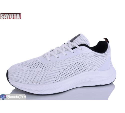 Кросівки чоловічі на весну/осінь (8 пар р.41-45) білий  "Sayota"