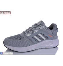 Кросівки чоловічі на літо (8 пар р.41-45) сірий  "Sayota"