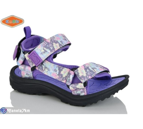 Дитячі босоніжки на літо (8 пар р.28-33) фіолетовий  "EeBb"