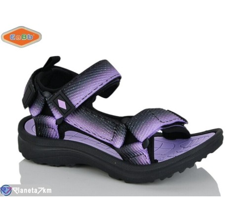 Дитячі босоніжки на літо (8 пар р.28-33) фіолетовий  "EeBb"