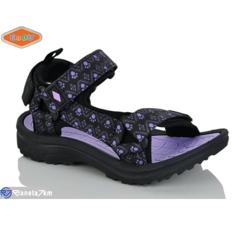 Дитячі босоніжки на літо (8 пар р.28-33) чорний  "EeBb"