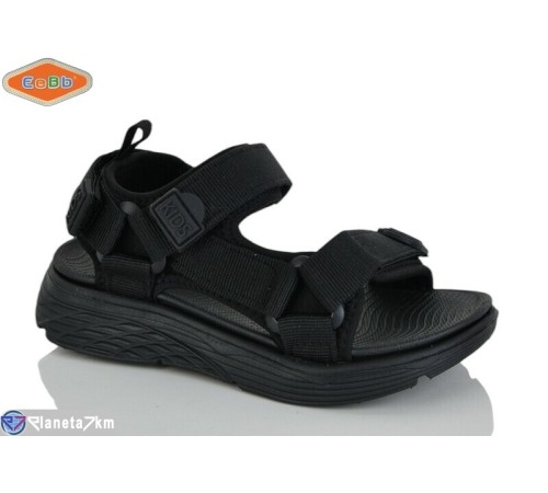 Сандалі дитячі на літо (8 пар р.27-32) чорний  "EeBb"