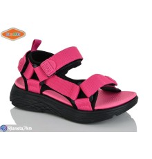 Дитячі босоніжки на літо (8 пар р.27-32) рожевий  "EeBb"