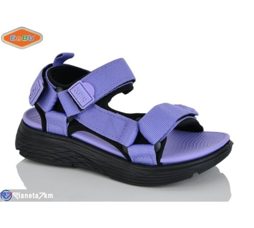 Дитячі босоніжки на літо (8 пар р.27-32) фіолетовий  "EeBb"