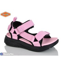 Дитячі босоніжки на літо (8 пар р.27-32) рожевий  "EeBb"