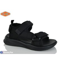 Сандалі дитячі на літо (8 пар р.31-36) чорний  "EeBb"