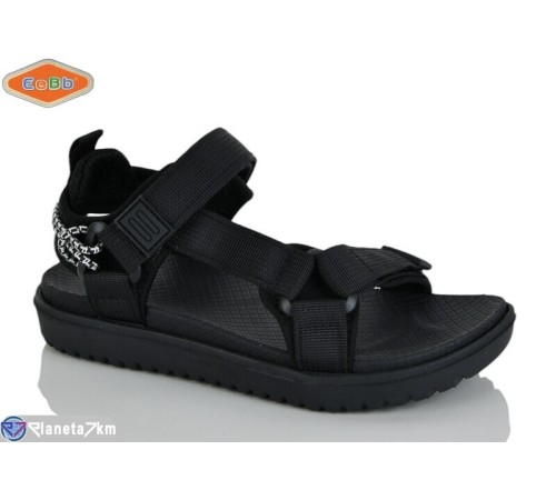 Сандалі дитячі на літо (8 пар р.31-36) чорний  "EeBb"