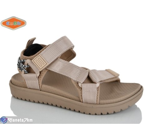 Сандалі дитячі на літо (8 пар р.31-36) коричневий  "EeBb"