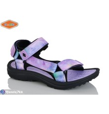 Дитячі босоніжки на літо (8 пар р.31-36) фіолетовий  "EeBb"