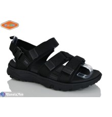 Сандалі дитячі на літо (8 пар р.36-41) чорний  "EeBb"