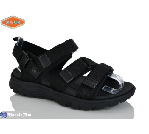 Сандалі дитячі на літо (8 пар р.36-41) чорний  "EeBb"