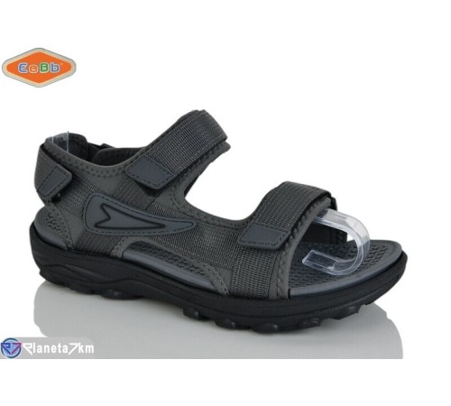 Сандалі дитячі на літо (8 пар р.36-41) сірий  "EeBb"